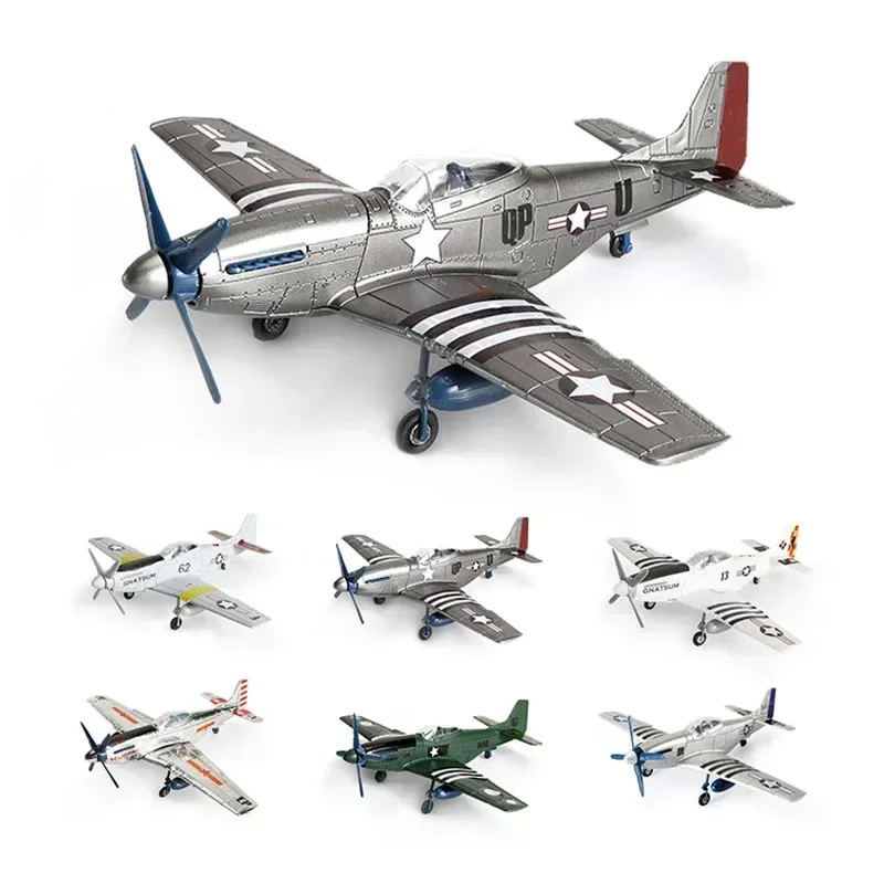 1/48 マスタング P-51D 戦闘機 4D 組み立てモデルアメリカ第二次世界