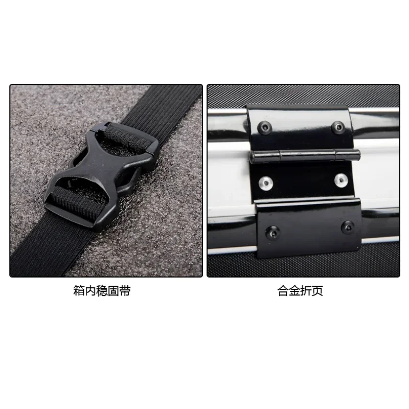 Hard Shell Suitcase Bag Beauty Hair Gun Box Hand Tear Sponge Fishing Gear Drone Tactical  ABS Storage Password Lock Toolbox Bags
