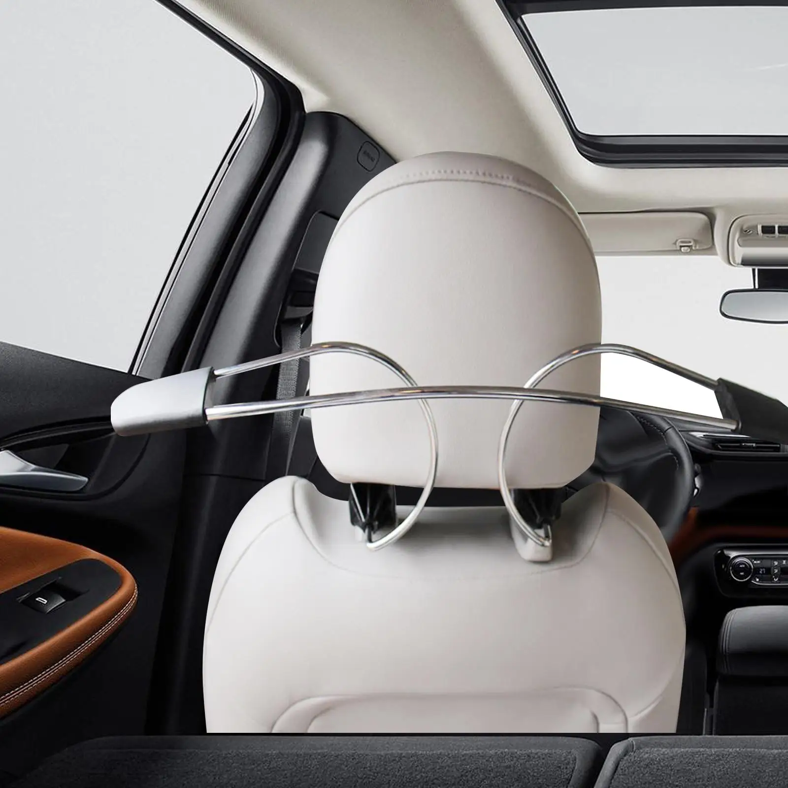Car Coat Hanger Car Hook Seat Car Coat Rack Hanger Headrest Back Holder Automotive Jacket Storage Hook Organizer for Vehicle Purse Clothes Travel