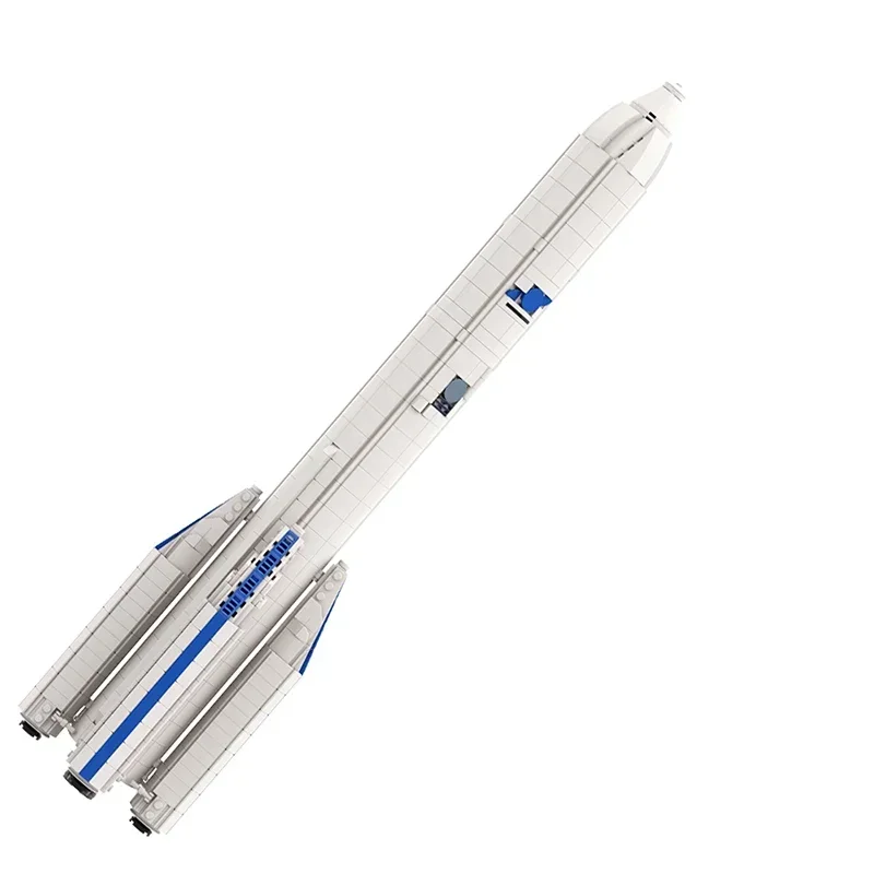 

Конструктор MOC для аэрокосмической ракеты ESA Arianespace Arianeal 6, Сатурн в масштабе 1:110, кирпичи для изучения космоса, игрушки