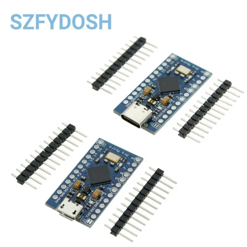 development board Type-c MICRO USB ATMEGA32U4 Module 5V 16MHz Board For Arduino ATMEGA32U4-AU/MU Controller Pro-Micro Replace Pro Mini