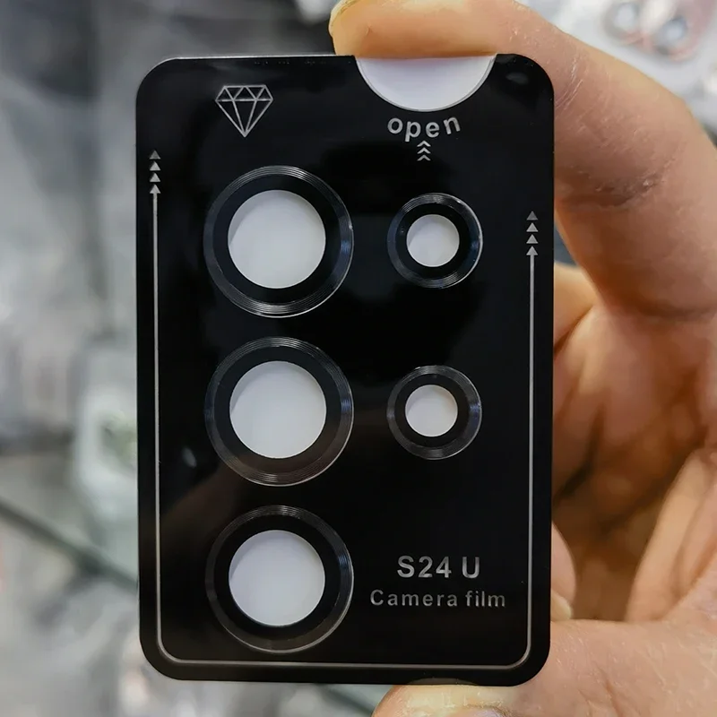 HD Clear High Definition Camera Lens with Metal Frame & Tempered Glass