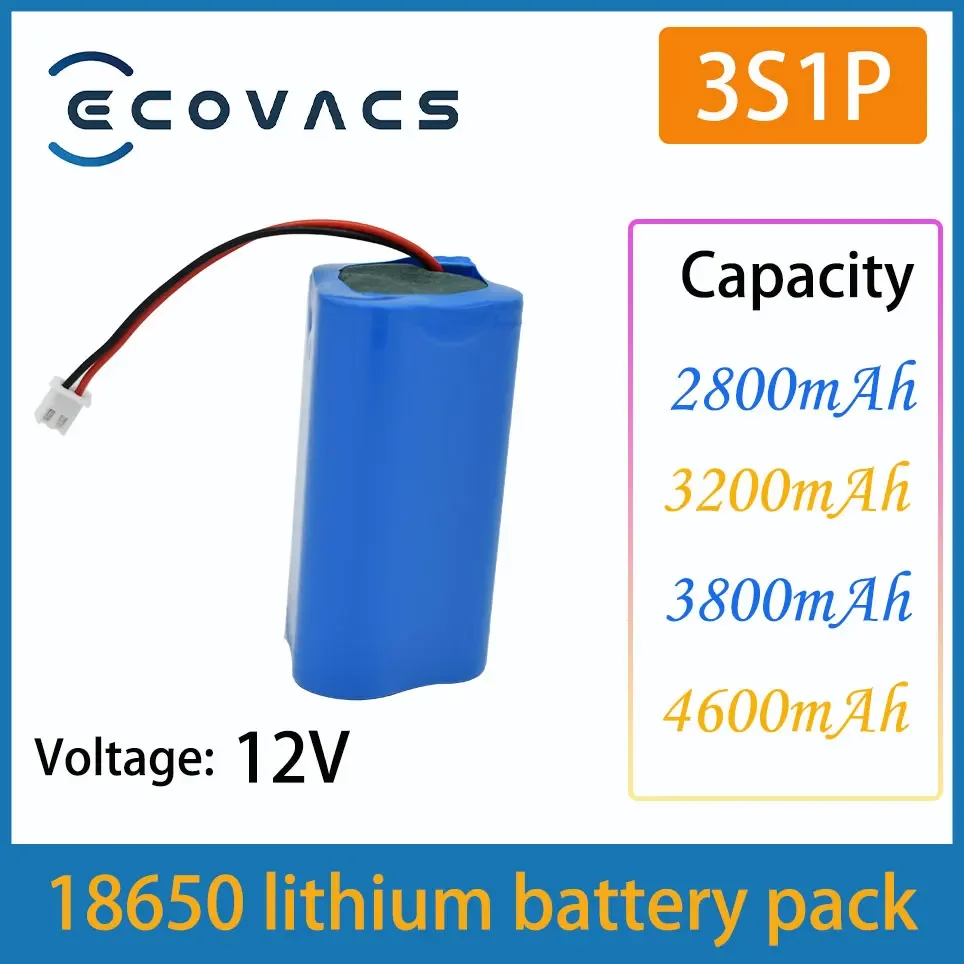 

Ecovacs12V2.8/3.2/3.8/4.6Ah18650Lithium Batterij3s1P Ingebouwde Bluetooth Speaker Zaklamp Gps Fascia Pistool Oplaadbare Batterij