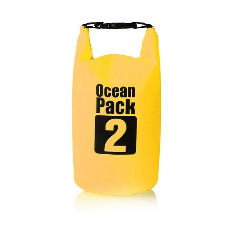 Waterproof Bag 2L PVC Outdoor Swimming Diving Compression Storage Dry For Man Women Kayaking Backpack Beach Bags