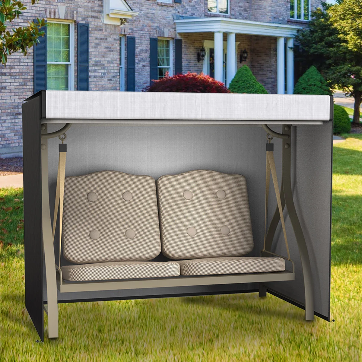 thumbnail interactive-video image 1 of VICASKY Outdoor Patio Furniture Cover Oxford Cloth Protection 1 of 14
