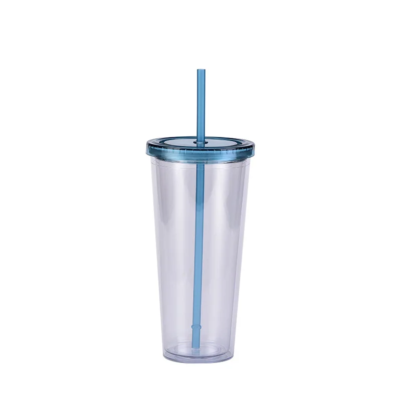 Insulated Tumblers Double Wall Clear Plastic Tumblers 3 Pack 24oz Tumblers  with Lids and Straws,Reus…See more Insulated Tumblers Double Wall Clear