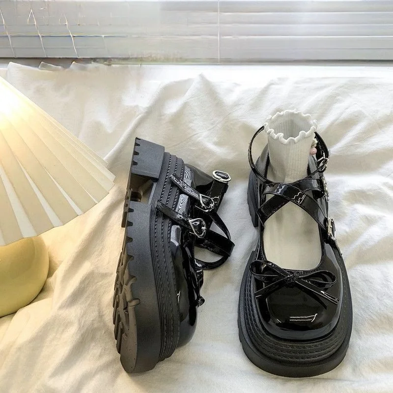 Spring and Autumn Hot Selling Elegant and Sexy Casual Single Shoes Fashionable New Bow Comfortable Mary Jane Women's Shoes