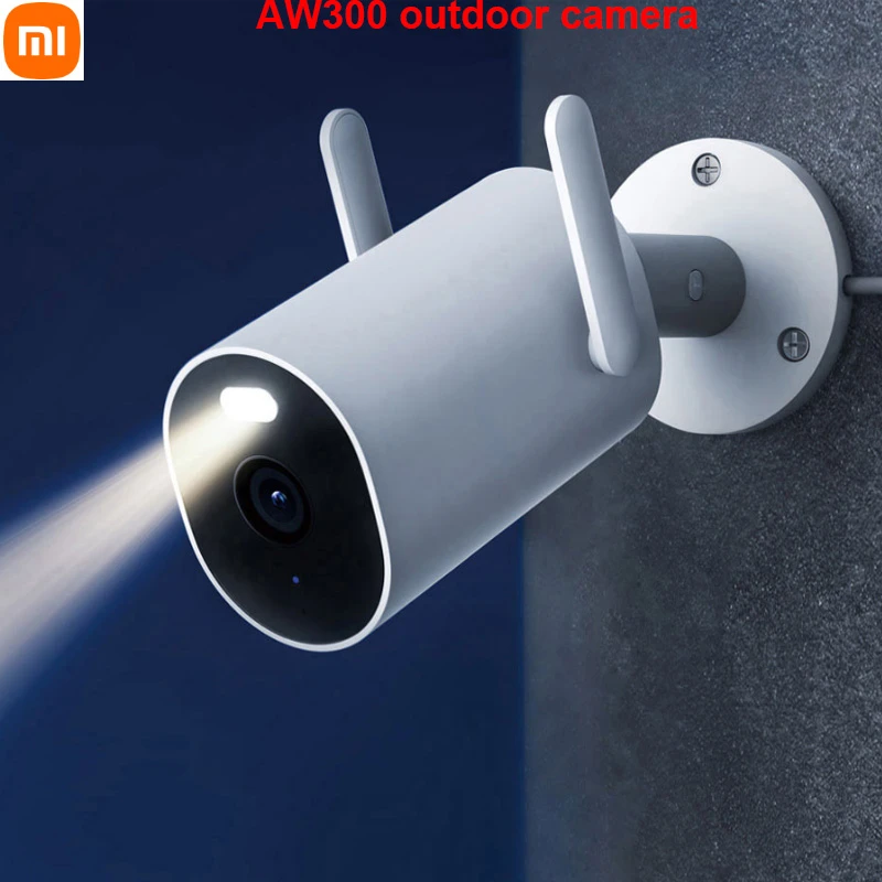 Smart Outdoor Camera Aw300 Ip66 2k 256gb Night Wifi Video Surveillance Webcam Detect Mihome - Smart Remote Control - AliExpress