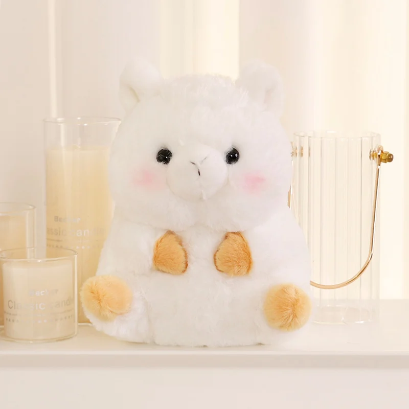 thumbnail image 1 of Peluche de perezoso para bebé de Ferry suave, juguete de peluche Kawaii enrollable, Panda rojo, Mapache, Alpaca, Hámster, Dinosaurio, Koala, muñeco apacible y tierno, 1 of 5