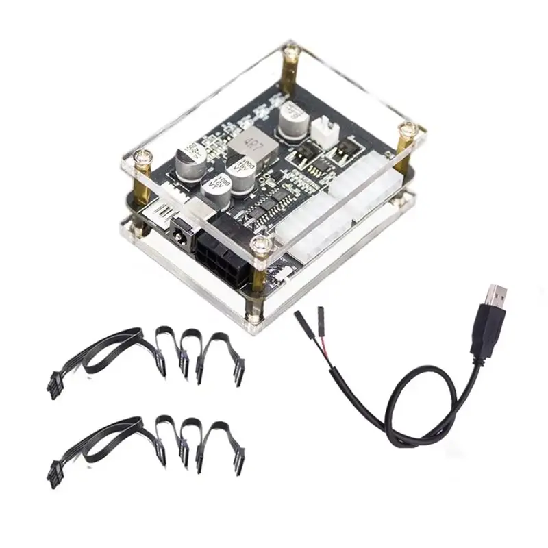 새로운 200W 소스 HDD SSD PSU 12Vdc-SATA 미니 컴퓨터 미니 ..
