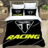3D T-Triumphs Motorcycle Bedding Sets Exquisite Bed Supplies Set Duvet Cover Bed Comforter Set Bedding Set Luxury Birthday Gift 3