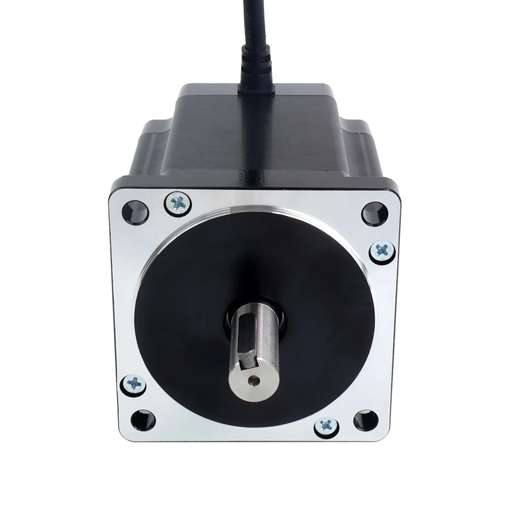 STEPPERONLINE Nema 34 스텝퍼 모터, CNC 조각 밀링 머신용, 4 리드 케이블 스텝퍼 모터, 8.2Nm, 6.0A, 114mm