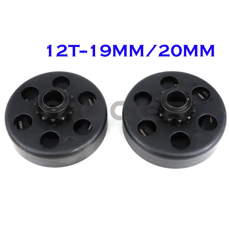 

19mm 20mm 3/4" 12T Centrifugal Automatic Clutch 12 Tooth 35# Chain for GO Kart Fun ATV Karting Minibike engine Parts