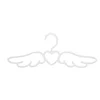 10/20 Pieces Angel Wings Hanger, Cute Heart Hanger, Children's Room Wardrobe Storage, Home Girl Wardrobe Organizer 2
