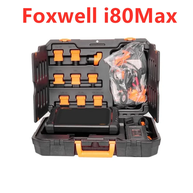 

2022 Newly Foxwell i80Max Android Tablet Full System Bi-Directional ECU Coding Universal OBD2 Diagnostic Scanner Best quality