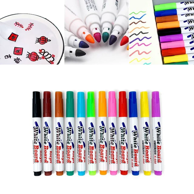 Whiteboard Markers Magical Water Painting Pen Doodle Pen Erasable Floating  Pen