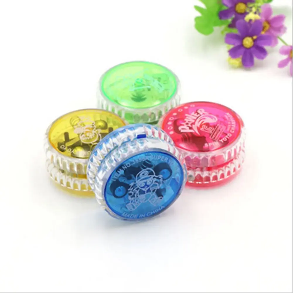 Plastic Luminescent Gift Classic Toy Hand-Eye Development Yoyo LED Flashing