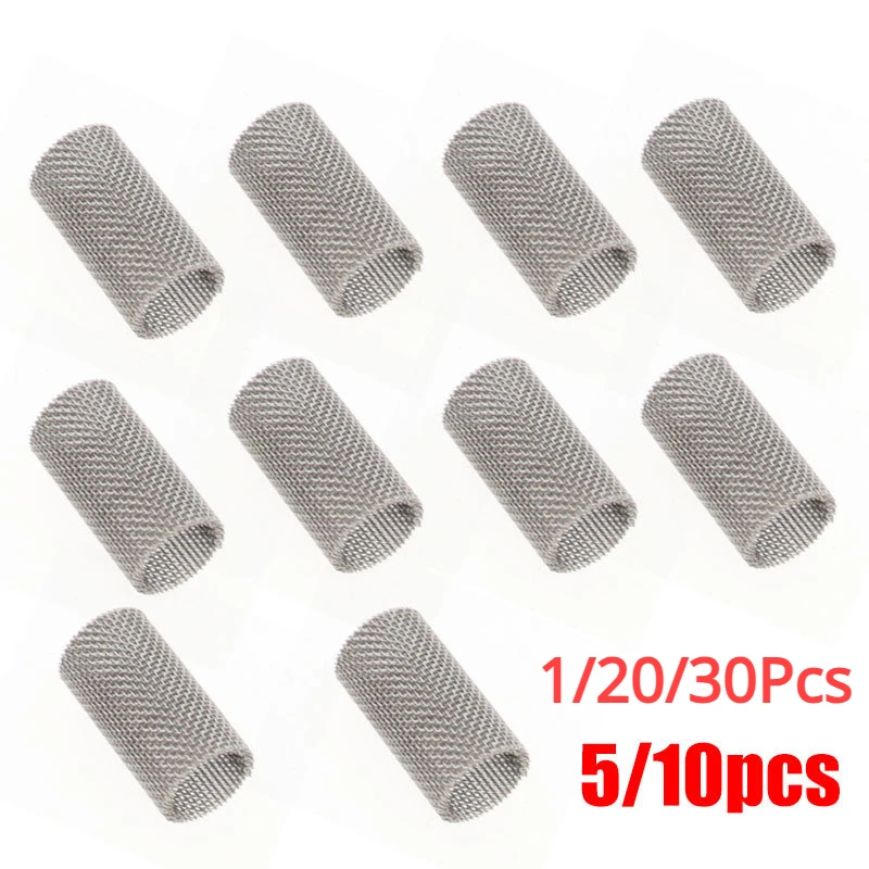 Diesel Air Heater Strainer Screen 1/5/10/20/30Pcs Stainless Steel Strainer Screen Glow Plug Burner For Webasto Eberspacher Diesel Air Parking Heater 252069100102