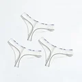 3pcs White