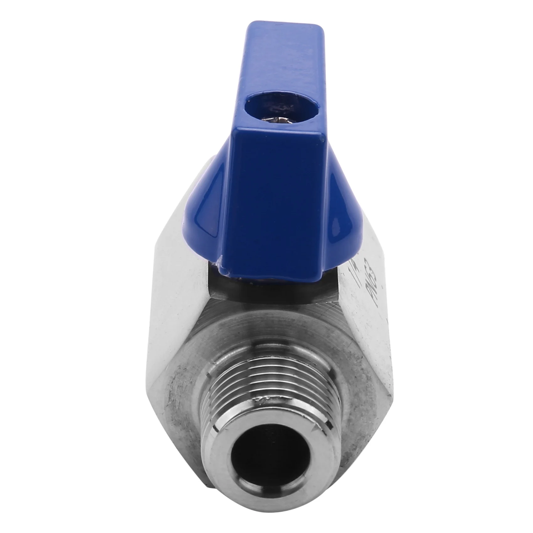 ABZV-Stainless Steel Ball Valve-1/4 Inch NPT Thread Male Small Mini Ball Valve (1/4inch Male&Male)
