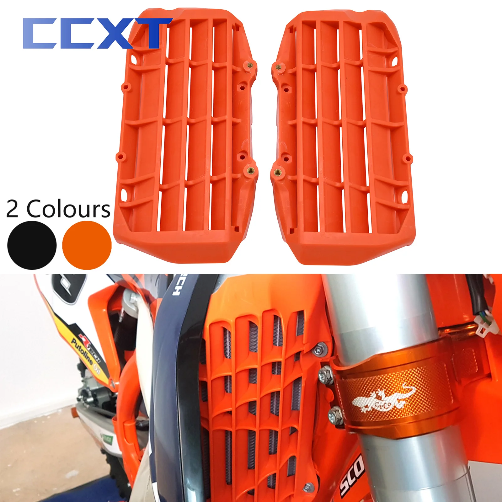 

Нейлоновый радиатор для мотокросса, защита для жалюзи для KTM SX SXF XC XCF XCW EXCF 125 150 250 350 450 для Husqvarna 2016-2020, универсальный
