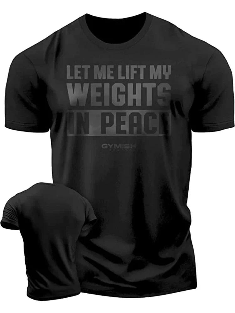 Summer Printed Recover Fully Workout 3D Print T-Shirt Funny Gym T-Shirt Men's Oversized Short Sleeves Muscle Tough Guy T-Shirt