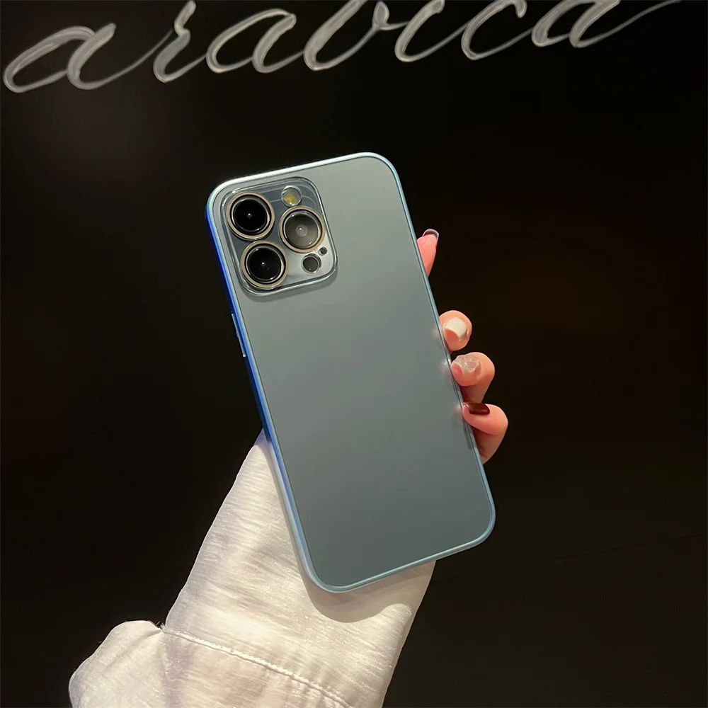 Luxury Matte Frosted Armor Case with Hybrid Defender Shockproof Protection