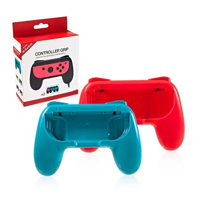 Console NINTENDO Switch Modèle OLED Blanche + Manette NINTENDO Paire de  Manettes Joy-Con Rouge/Bleu + Housse de protection NINTENDO