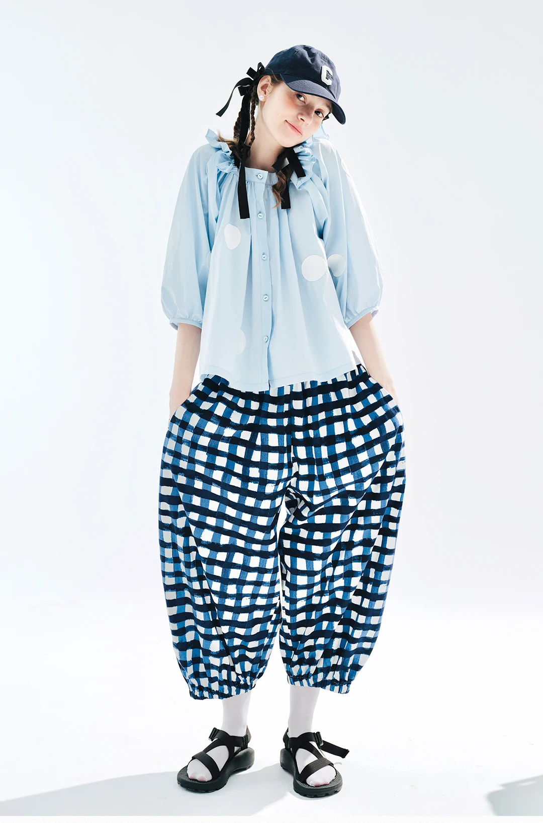 Sky Blue Wave Shirt By X Creative