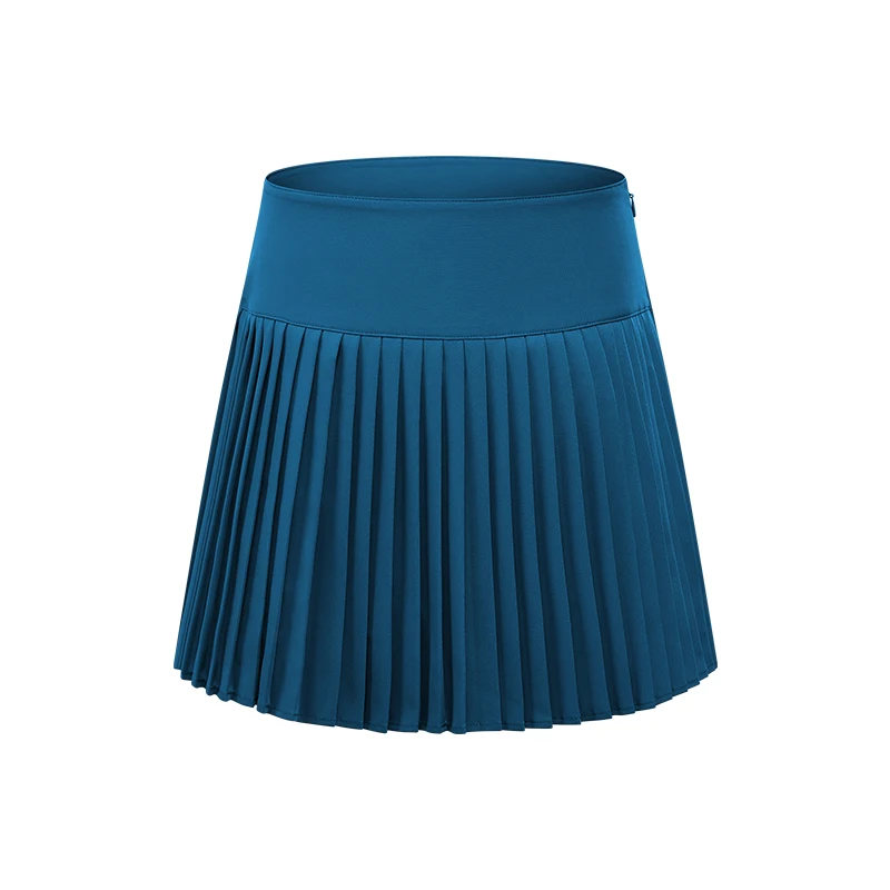 Women's High Waist Sports Pleated A-skirt Covering Hips Skinny Badminton Tennis Fitness Summer Elastic Sportswear Shorts Clothes