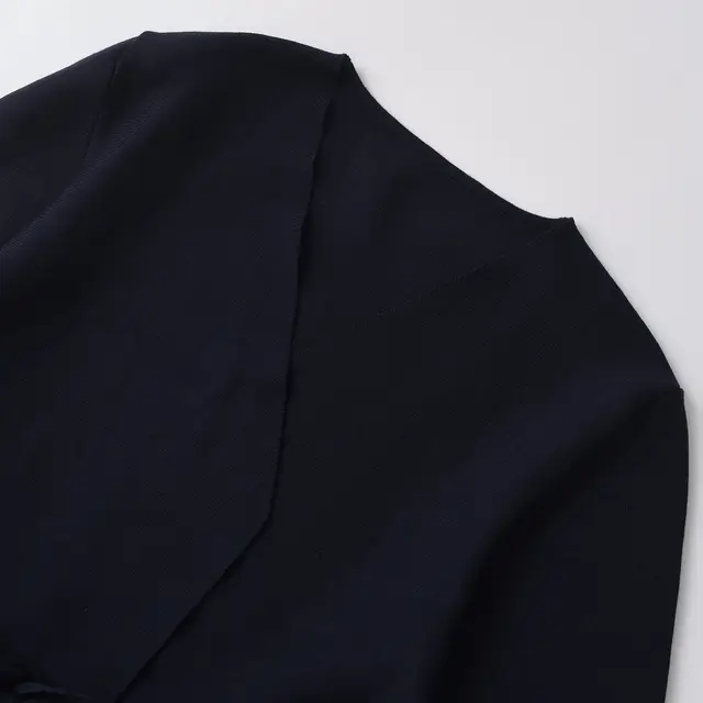 TRAFSHE Spring Women Shoulder Pad Belt Knit Blazer Women Retro V-neck Long Sleeve Versatile Female Coat Women Clothes 9598/128 4