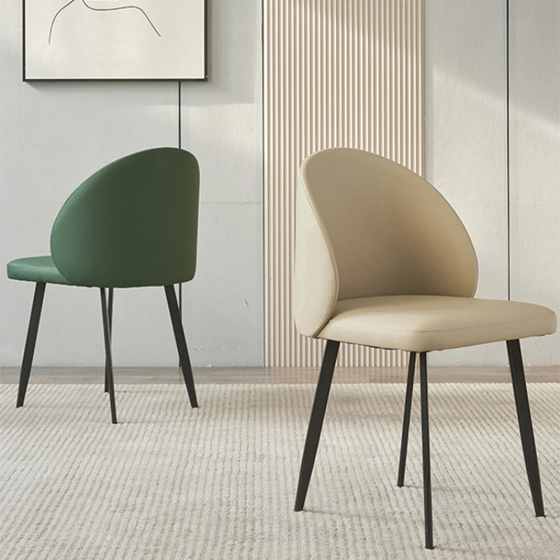 

Nordic Accent Dining Chair Balcony Kitchen Design Modern Vanity Chair Coffee Ergonomic Sandalye Sillas Cadeira Furniture HD50CY