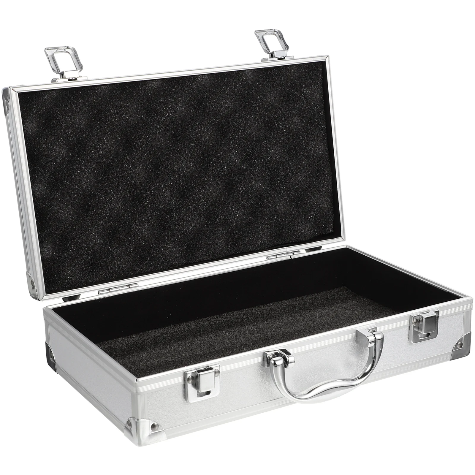 

Aluminum Briefcase Hard Case Diy Customizable Foam Insert Test Instruments Cameras Tools Parts Accessories Tattoo