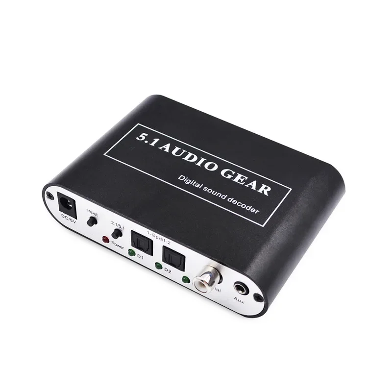 Advanced 5.1 Audio Decoder and Digital-to-Analog Sound Converter