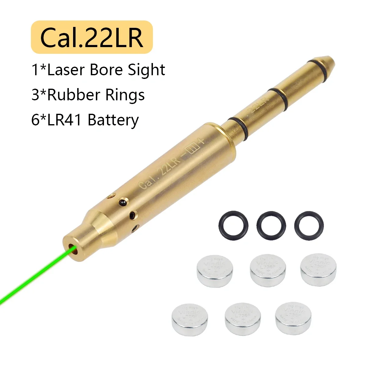 6mmBB弾エアガン対応多機能レーザーボアサイター（.22LR / .243対応 在庫ラスト】5%OFFセール中 6mmBB弾エアガン対応多機能レーザー