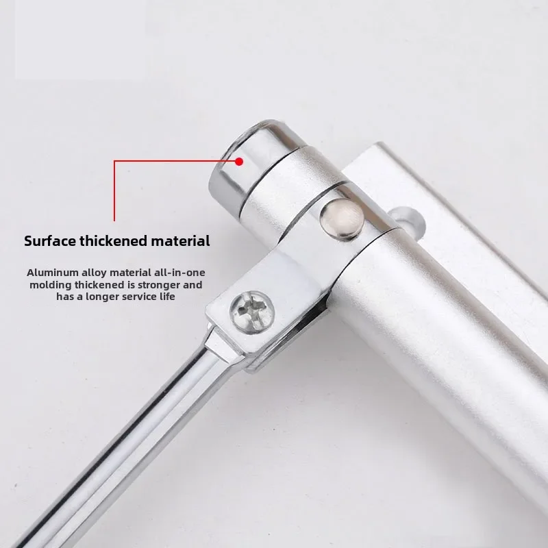 New Automatic Door Closer Spring Door Closer Simple Adjustable Speed Hidden Household
