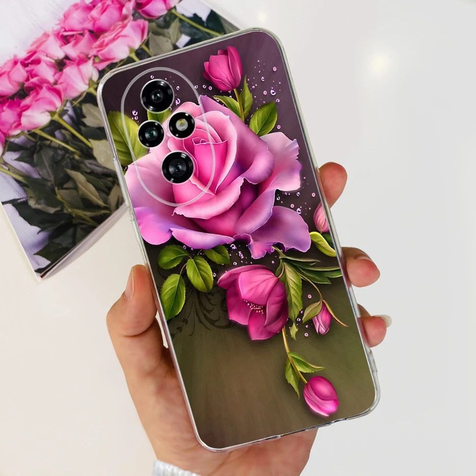 Cute Painted Clear Silicone Case - Soft Protective Cover