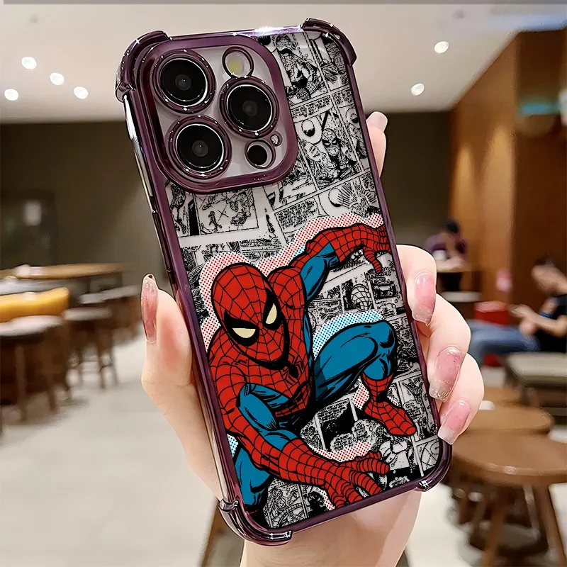 Cool Hero Spider-themed Anti-Fall Phone Case