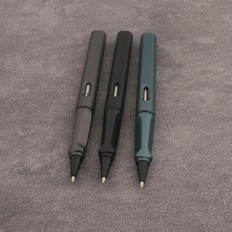 3PC/10PC Pen Refills Roller Ball Pen Plastic Ink Pen Matte Green Signature Stationery Office School Supplies Writing Gift