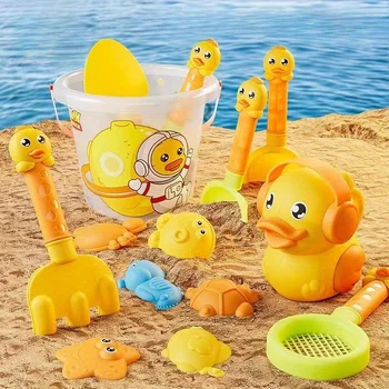 Fun in The Sun: Beach Toy Set for Kids with Buckets Shovels and More Sand Play Set for Children with An Assortment of Beach Toys 1