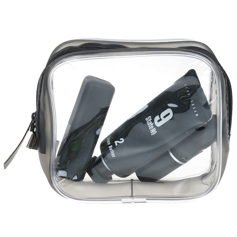 Waterproof  PVC Storage Bags Travel Organizer Transparent Makeup Bag Beautician Cosmetic Bag  Beauty Case Toiletry Bag Wash Bags 3