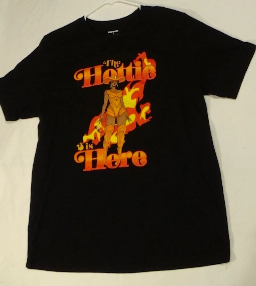 Popeyes X Megan The Stallion Shirt Xl Extra Large Black Limited Edition Rap Star Maniche Lunghe O Corte