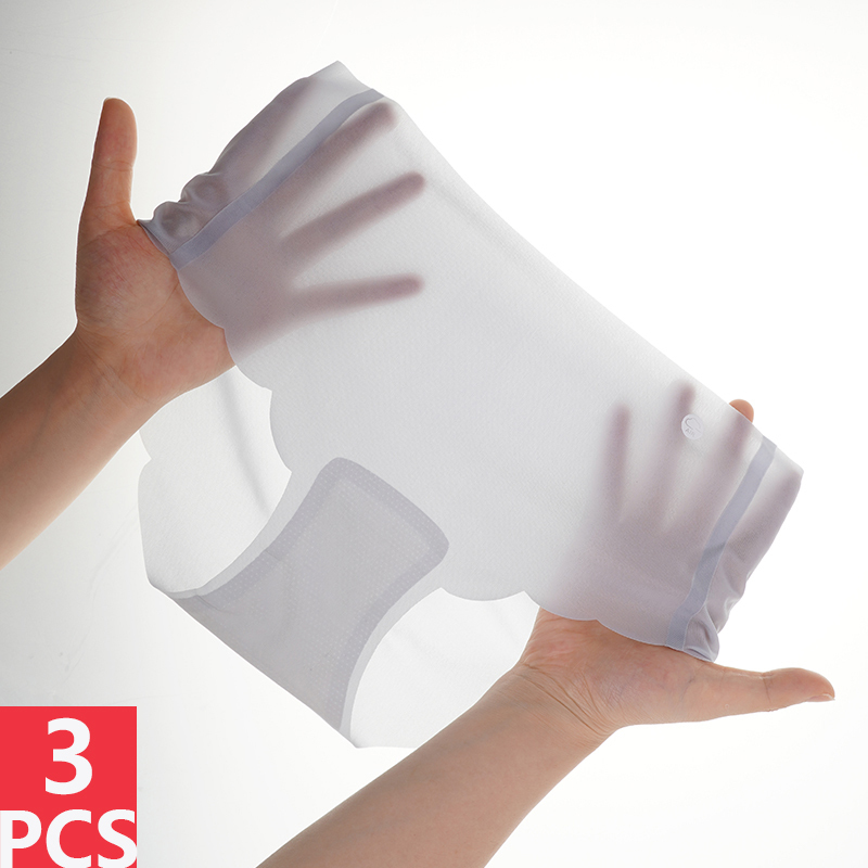 3PCS Women Sexy Briefs Seamless Ultra-thin Briefs Female Summer Quick-drying Briefs Women Soft Pantys Underwear