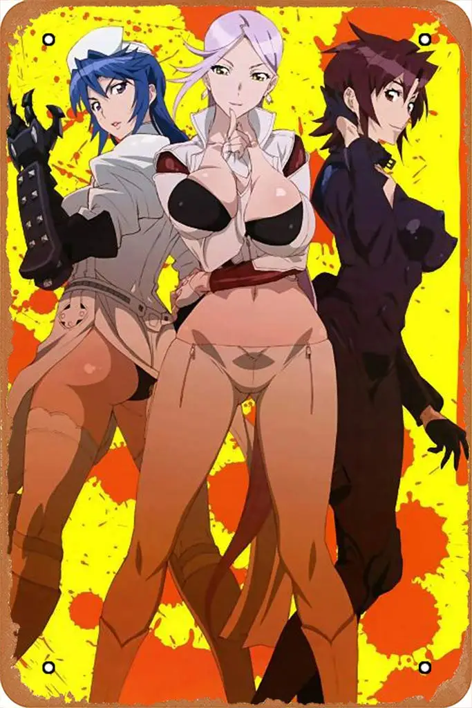 

Triage X Girls Poster 8” x 12” Retro Metal Tin Sign
