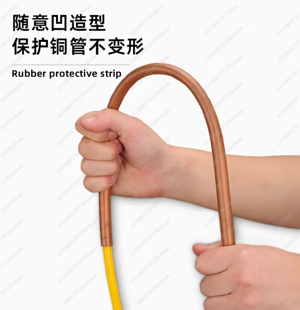 681012Mm pipe bending tool protection strip, air conditioner copper pipe inner spring bender, suitable for PE plastic