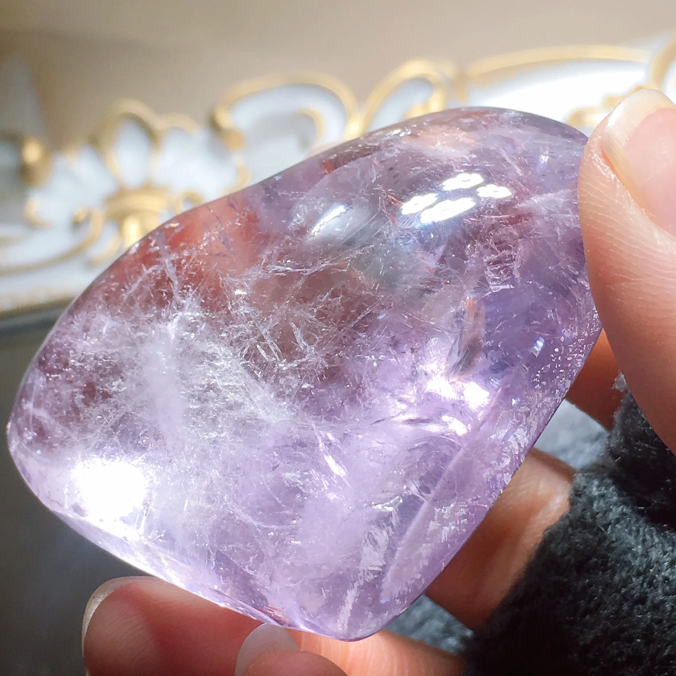 Amethyst Heart 2528