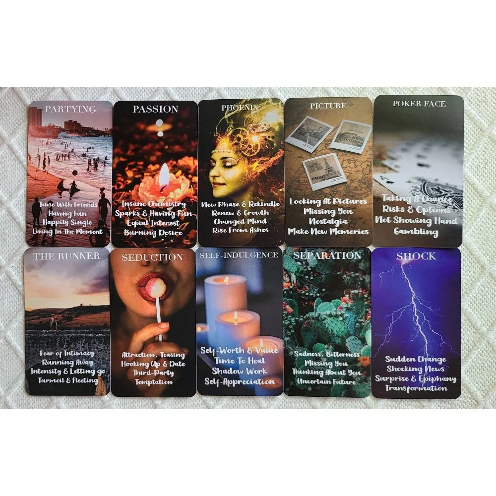 Рисунок 4 - карты Мистик красная роза палуба с оркулатом 10