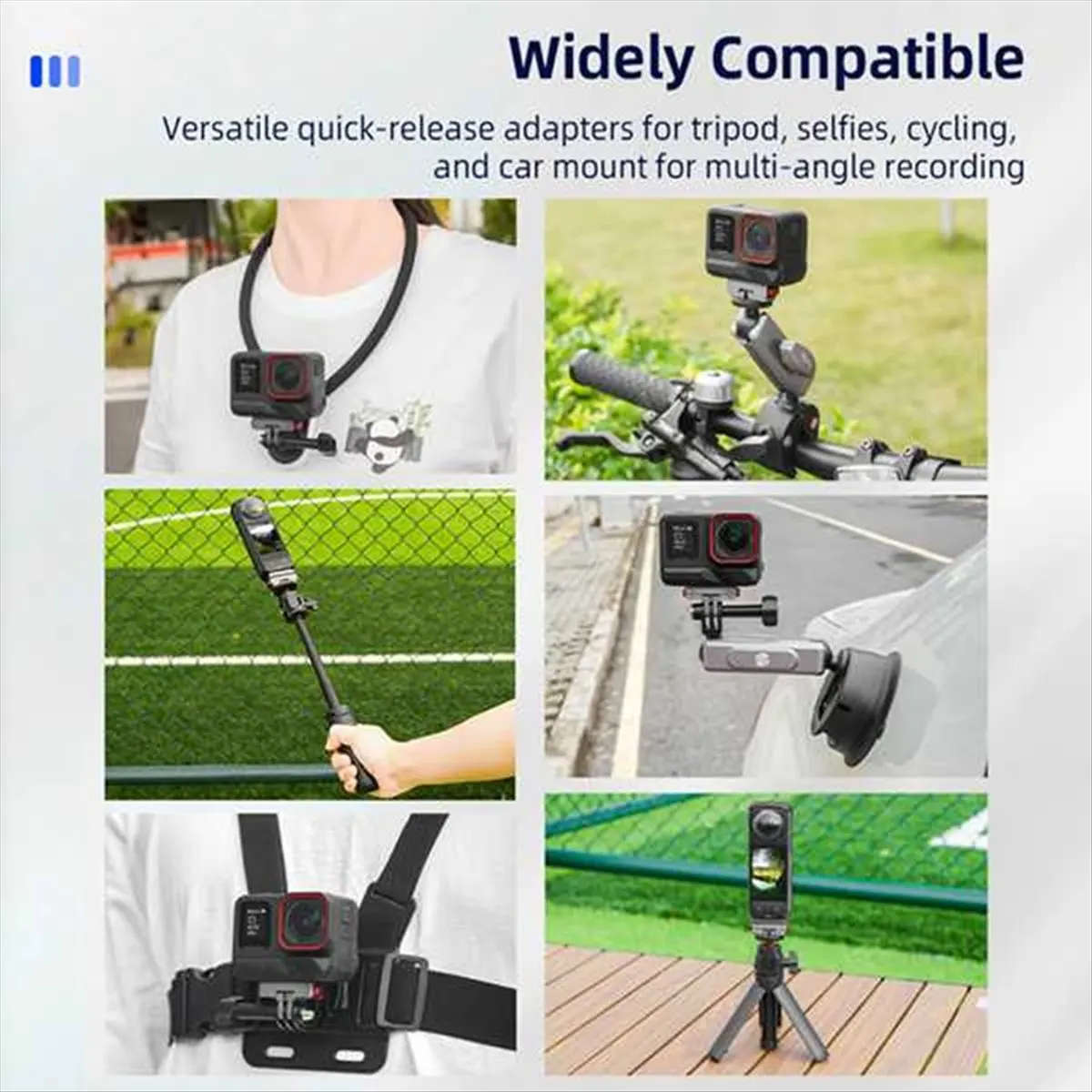 Insta360 X4 X3 Ace/Ace Pro ONE X2 Gopro 12 액션 카메라 삼각대 어댑터용 A10R 마그네틱 퀵 릴리즈 어댑터 베이스