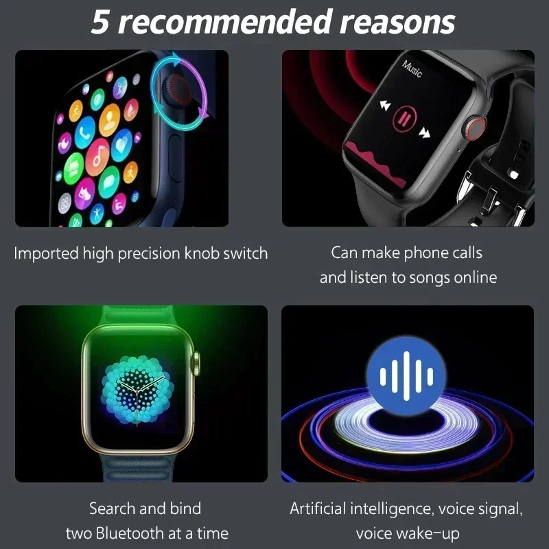 Smart Watch New SmartWatch for Men i10 Pro Max Series 9 Phone Call Watch Face Sport Waterproof Women Man Wearable