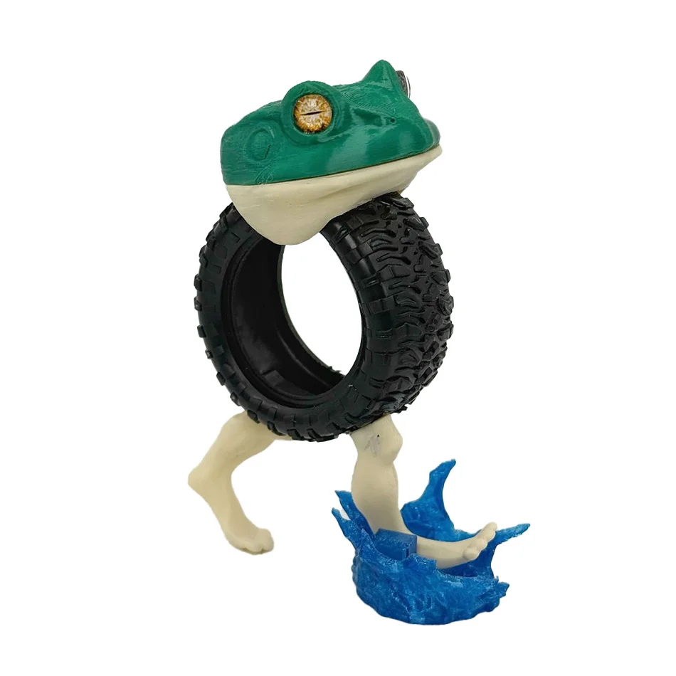 Hot Tungtung Sahur Tralalelo Tralala Shark Shimpanzini Bananini Anime Action Figure Collectible Model Garage Kit Toys Gift - Bilde 5